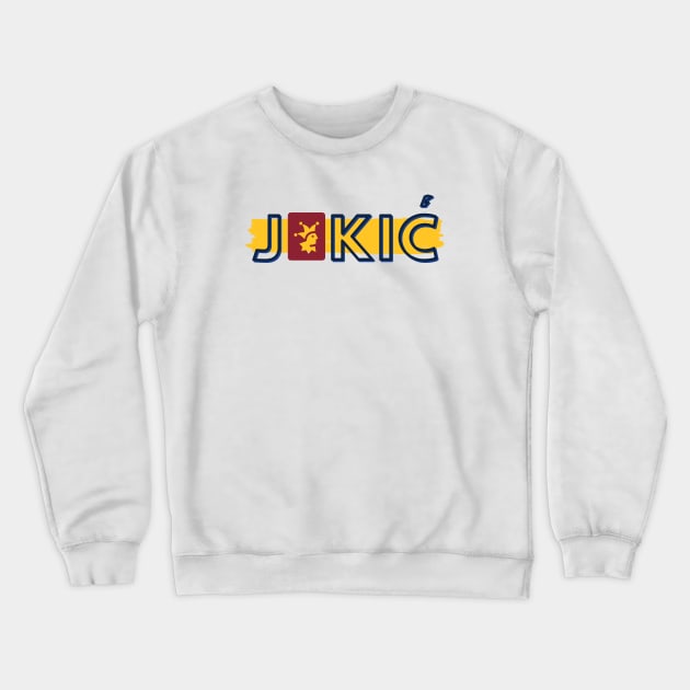 Nikola Jokic Joker Nuggets Tee Crewneck Sweatshirt by SportsGuyTees